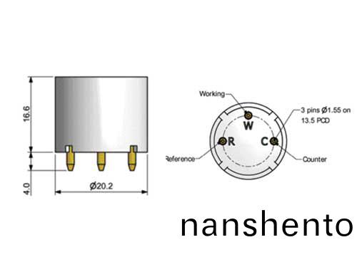4HSC硫化(hua)氫(qing)氣體傳(chuan)感(gan)器