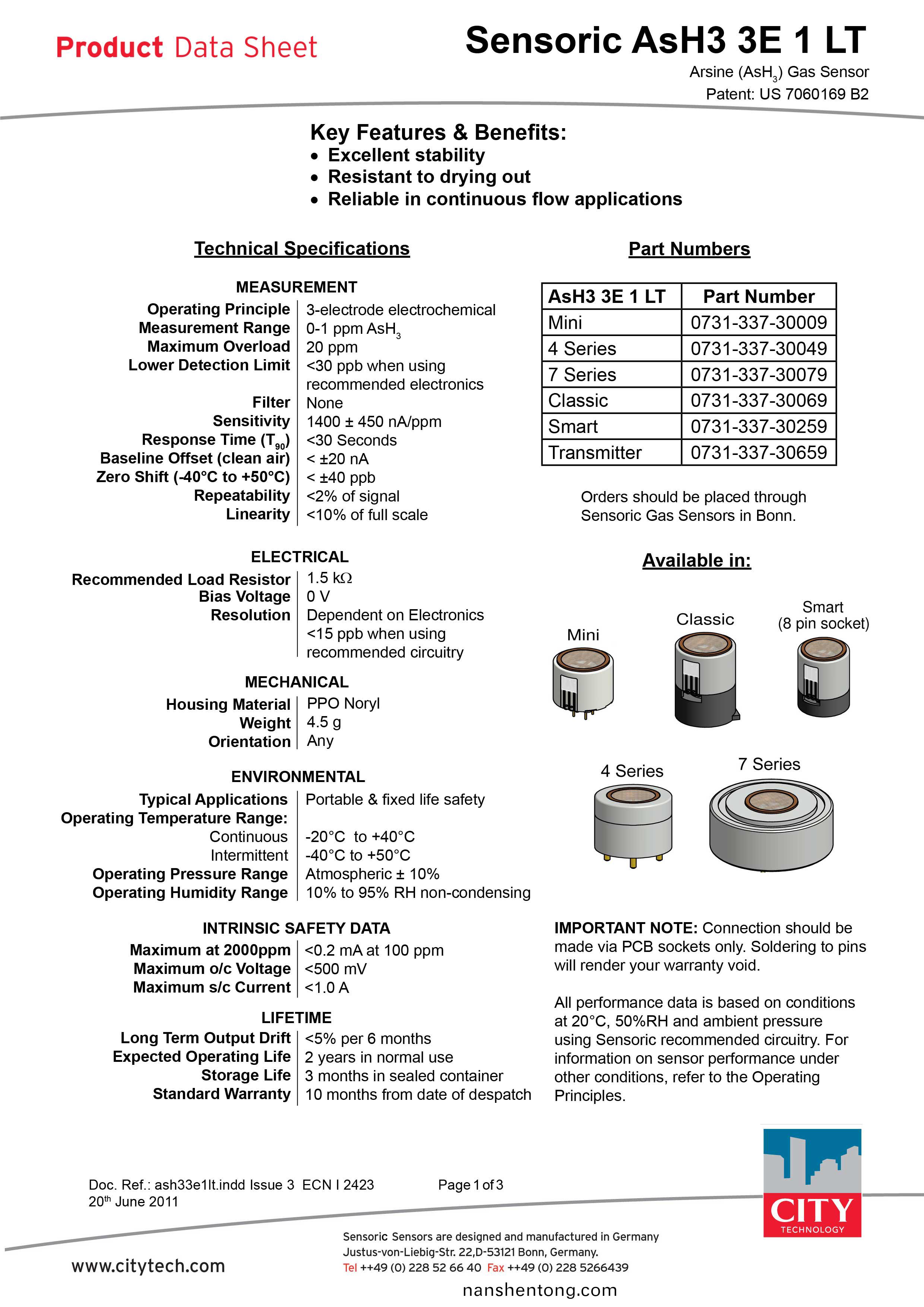 砷(shen)化(hua)氫ash33e1lt（ASH3)-1